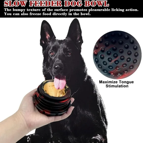 Yipetor Dog Toy, Frozen Treats to Keep Dogs Busy, Interactive Large, RED - Picture 7 of 13